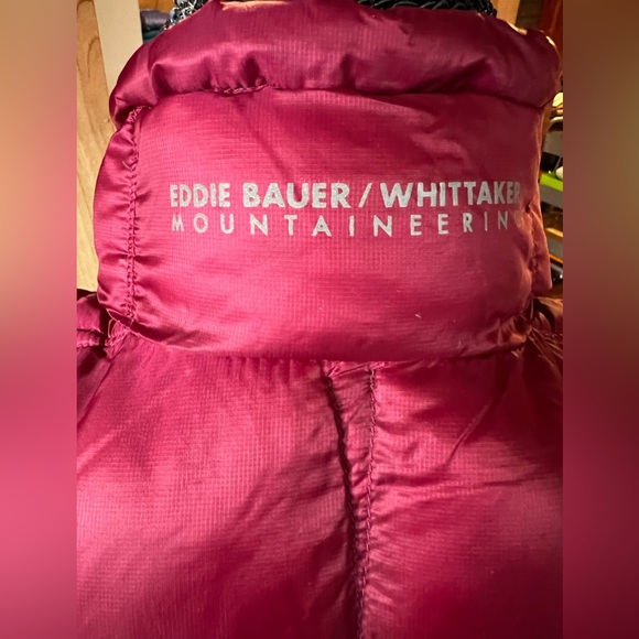 EUC Eddie Bauer First Ascent EB800 Whittaker Mountaineering Down Vest, Size L - Picture 2 of 9